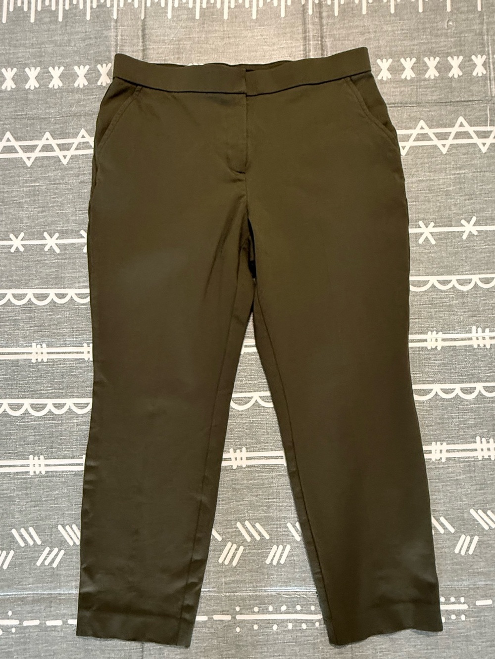 Banana Republic Olive Green Ankle Pants